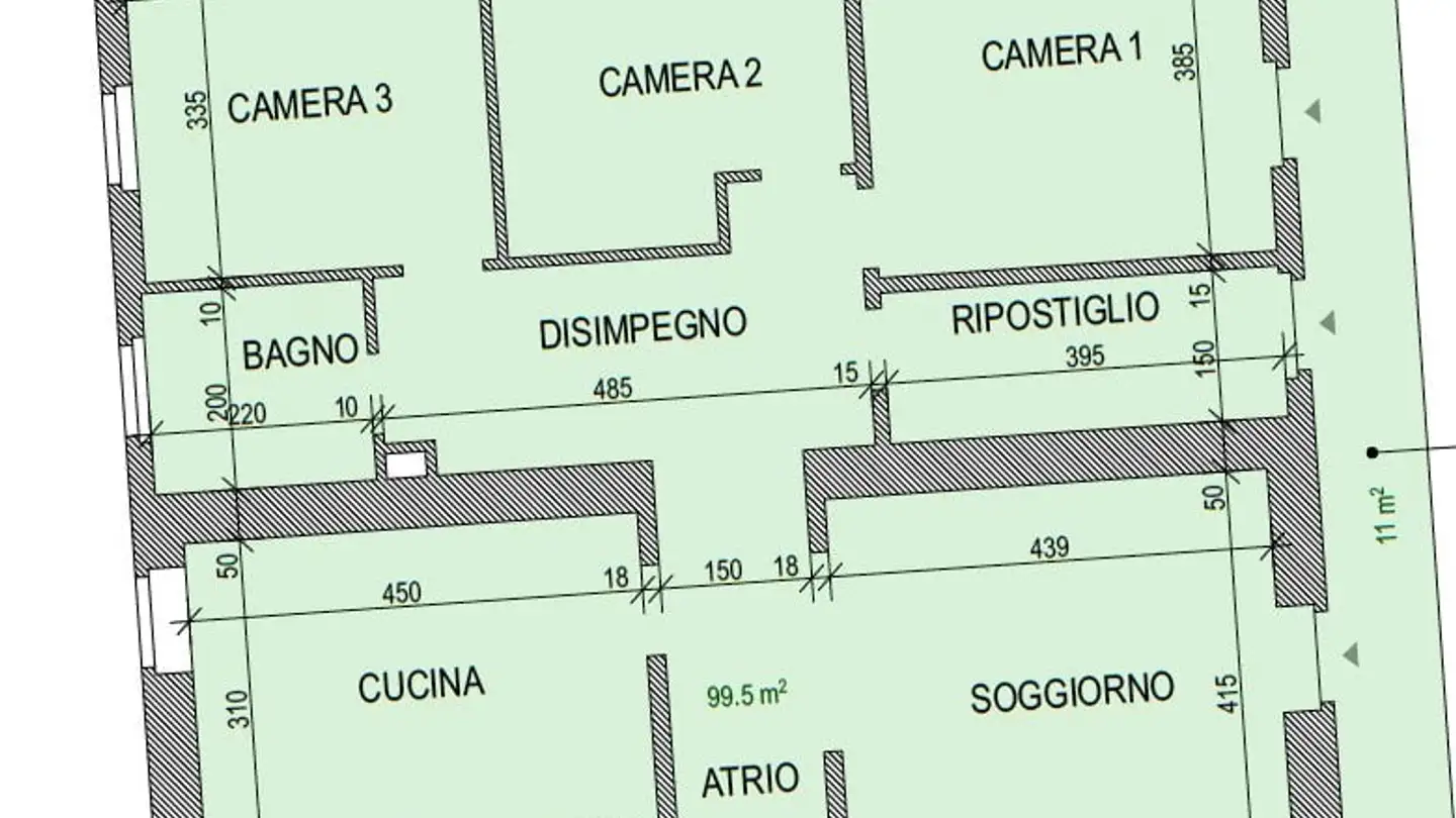 Wohnung mieten - Via Moja 5, 6877 Coldrerio
