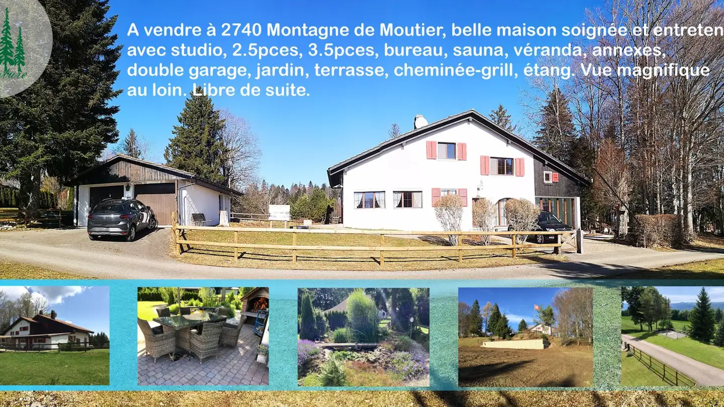 Maison individuelle à vendre - Clos Leuchu 23, 2740 Moutier