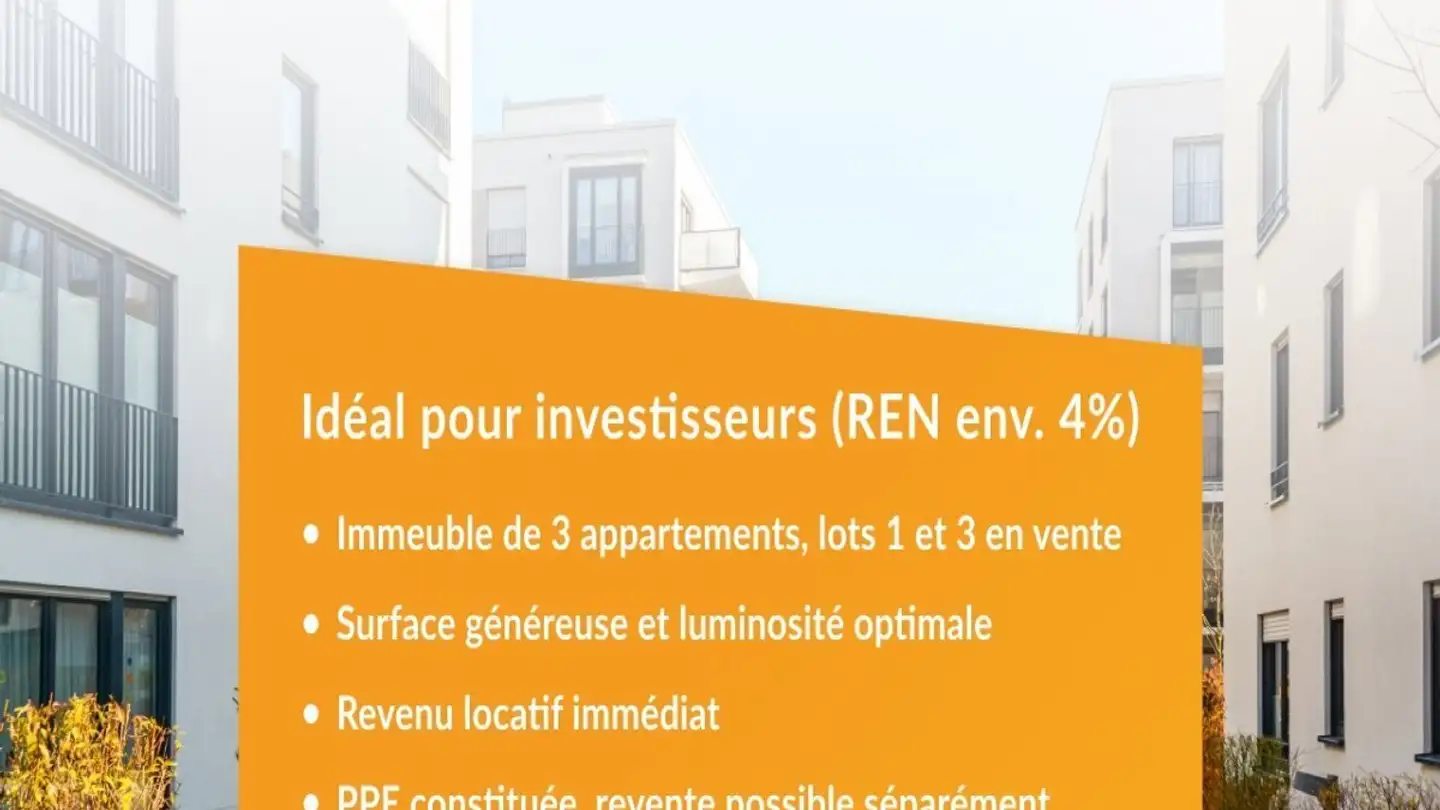 Mehrfamilienhaus kaufen - Route D'avenches, 1580 Donatyre