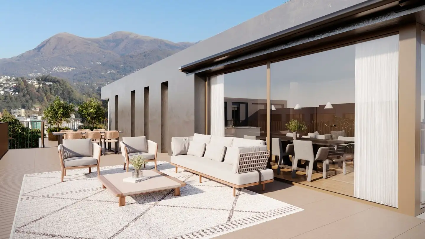 Penthouse kaufen - Via Ceresio 62, 6963 Pregassona