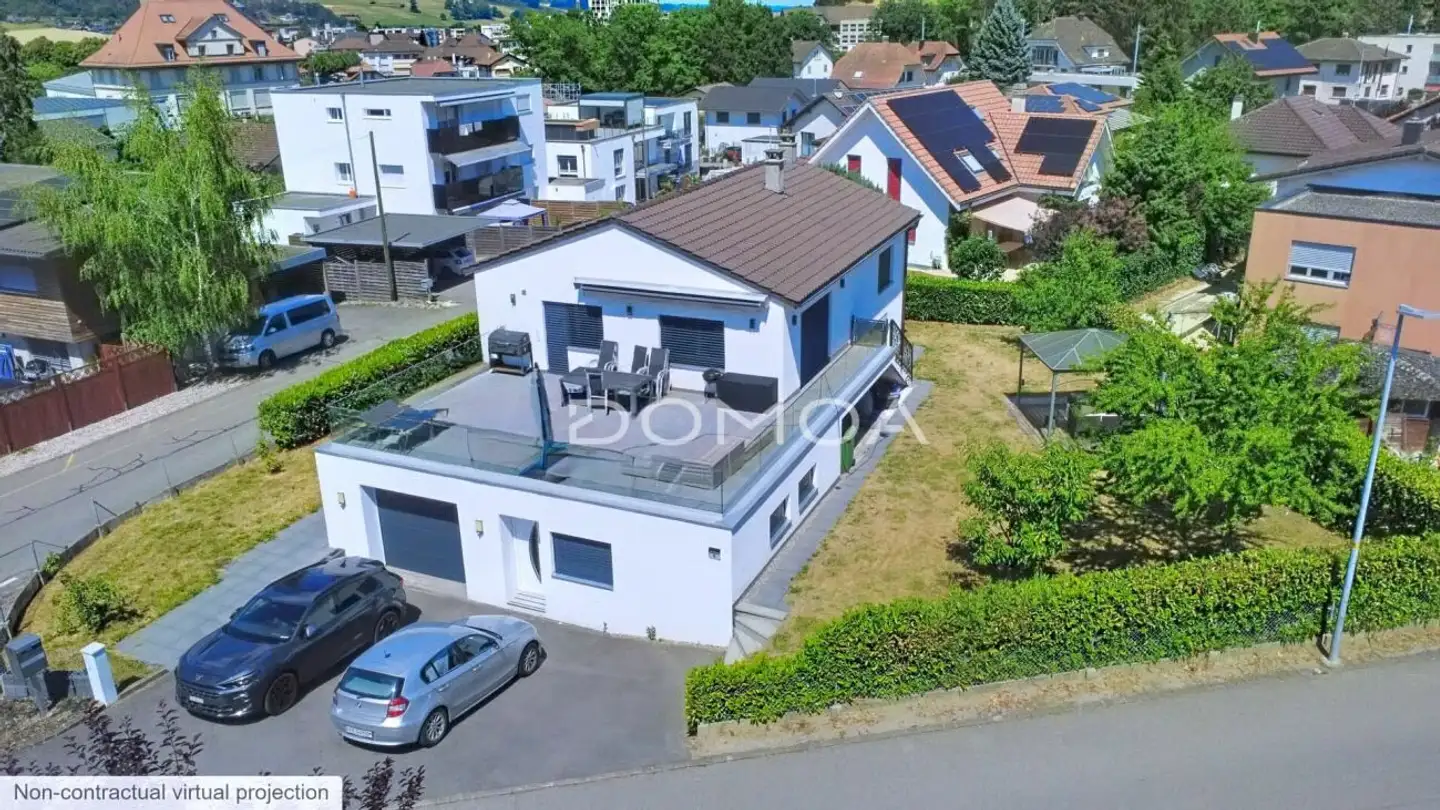 Einfamilienhaus kaufen - Route Sur-Le-Ru 9, 1782 Belfaux