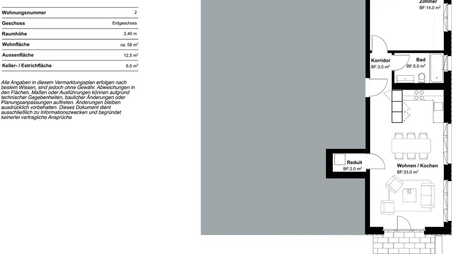 Appartement à louer - Horensteinstrasse 30, 8046 Zürich - Photo 3