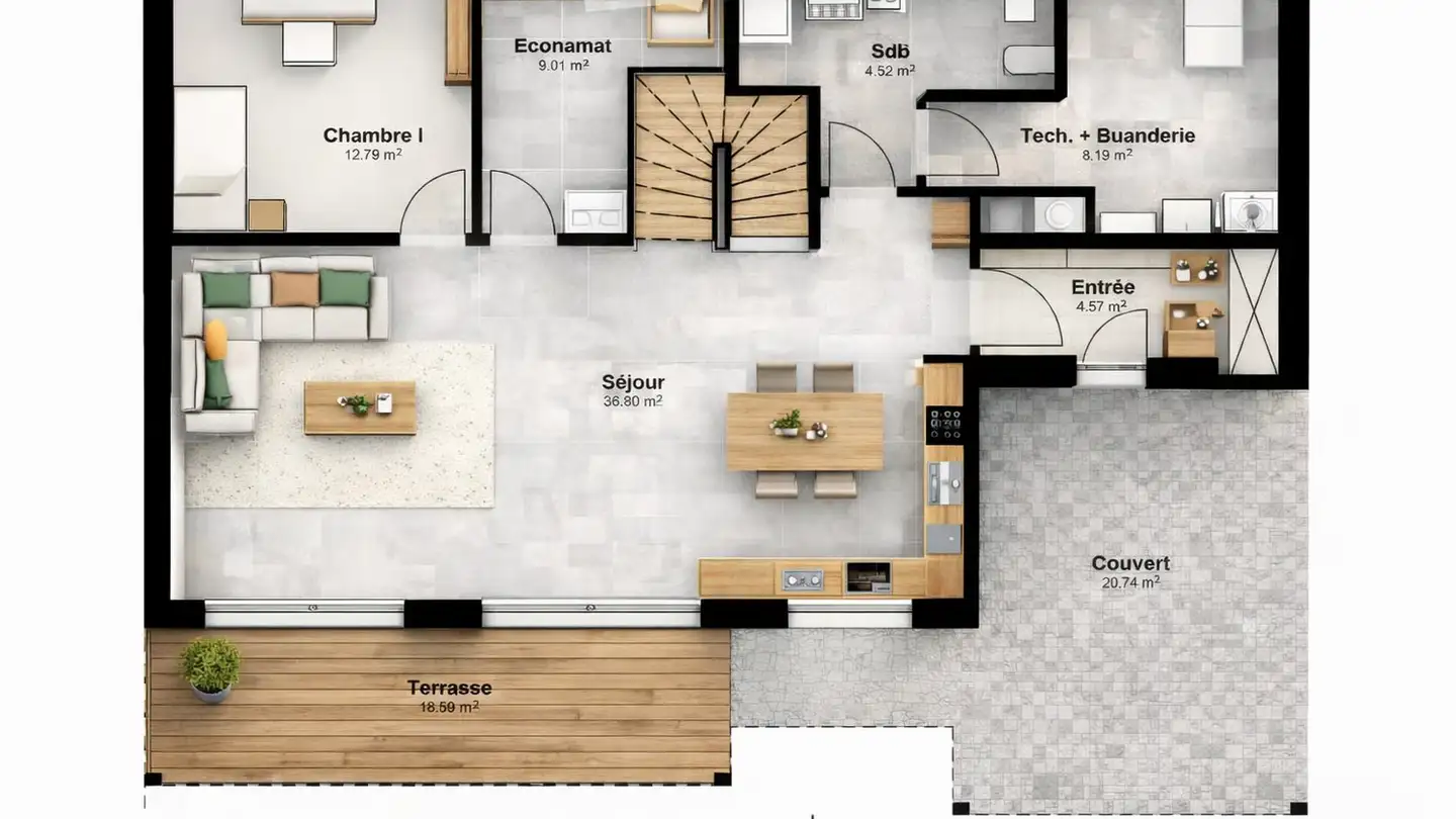 Single house for sale - Rue de l'Avenir 34, 2854 Bassecourt - Photo 4