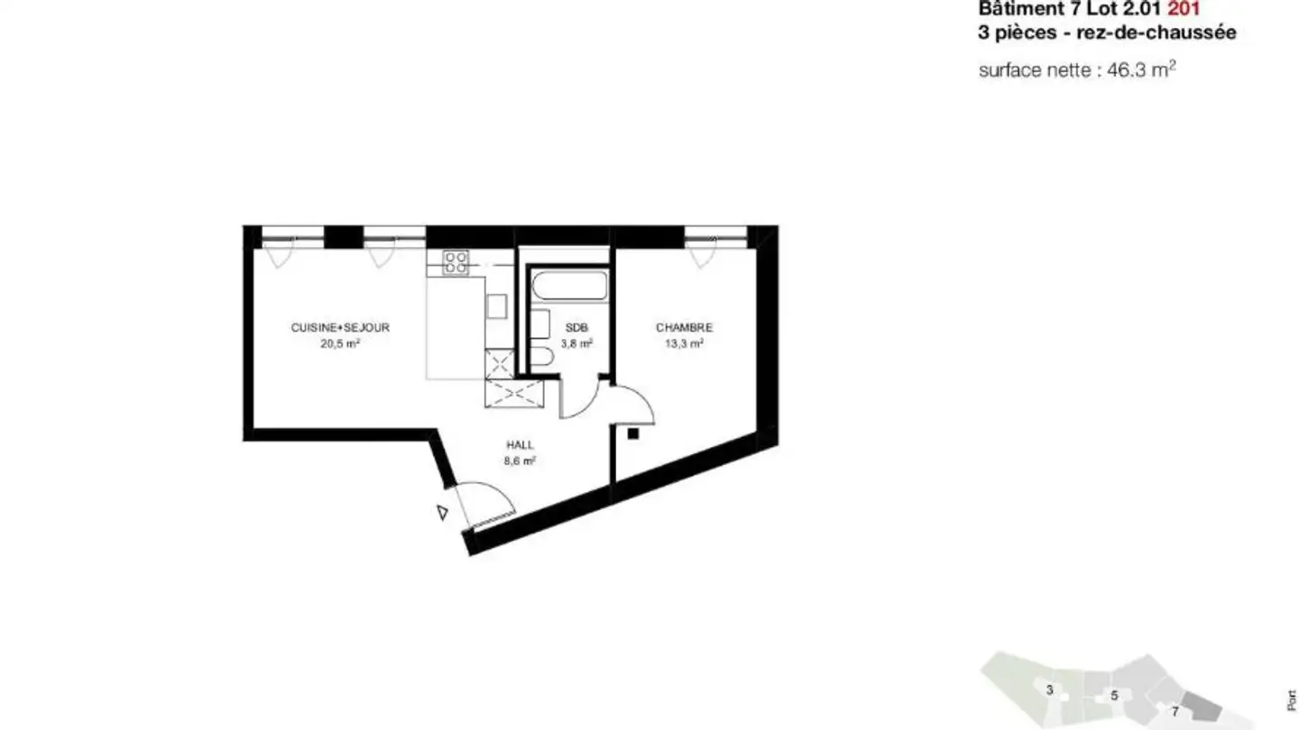 Apartment for rent - Chemin Isaac-Machard 7, 1290 Versoix - Photo 4