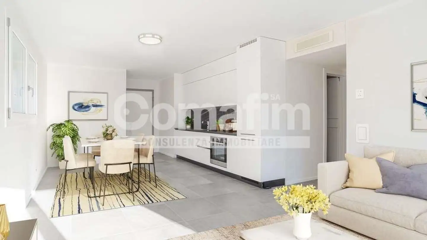 Appartamento ammobiliato in vendita - Via Francesco Chiesa, 6833 Vacallo - Foto 2