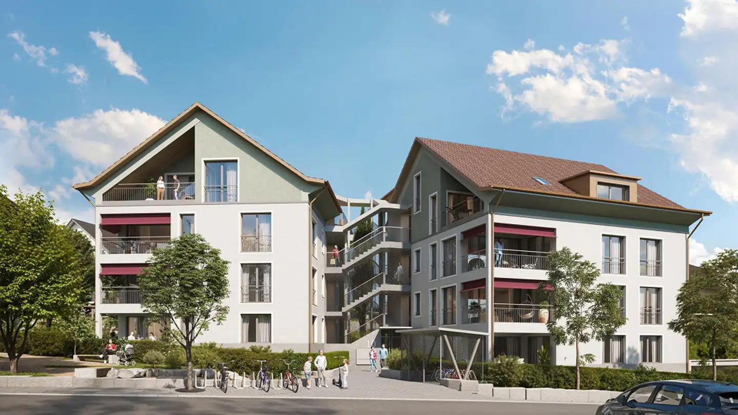 Appartement à louer - Bergstrasse 8, 5644 Auw
