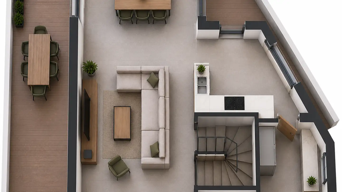 Maison jumelle à louer - Via Al Ramon, 6710 Biasca - Photo 2