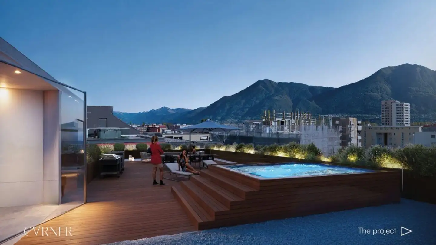 Attique à vendre - Via Serafino Balestra, 6600 Locarno