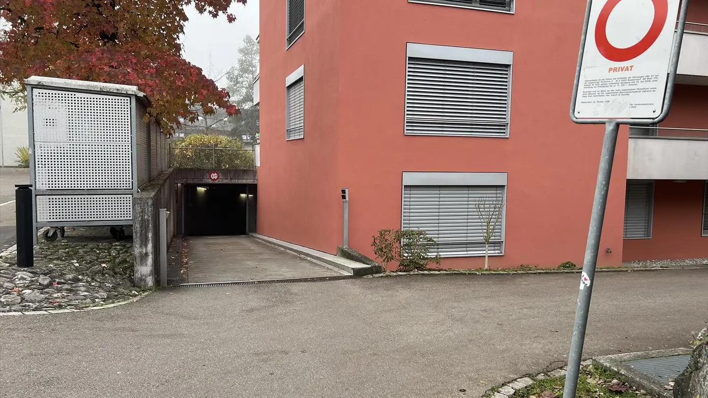 Underground parking space for rent - Richterwis, 8303 Bassersdorf