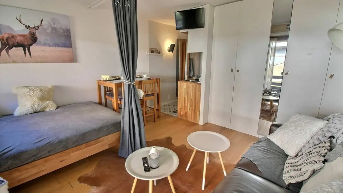 Studio for rent - Place Du Village 12, 1972 Anzère - Photo 2