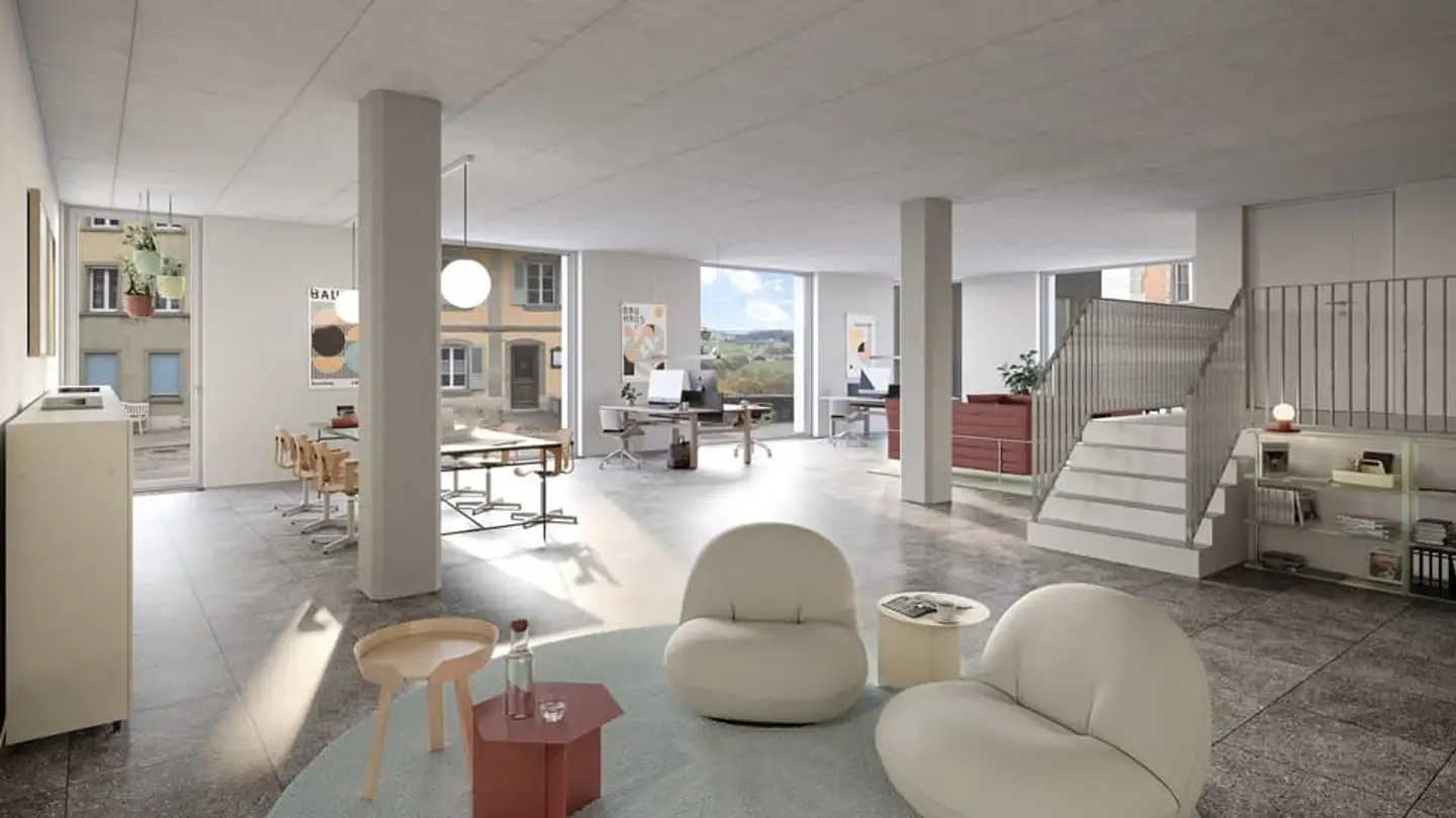 Gewerbe mieten - Rue Des Moines 45, 1680 Romont FR