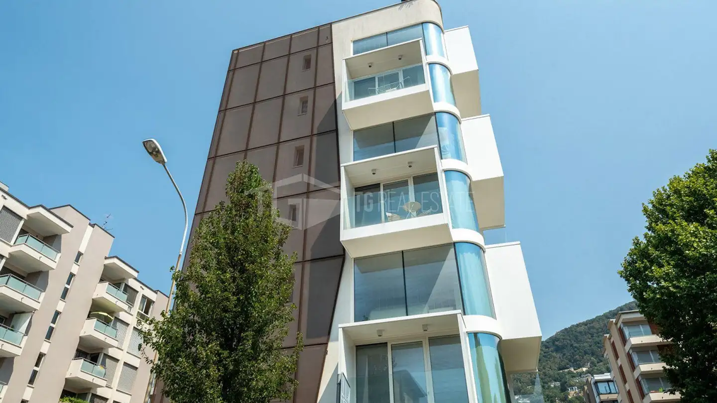Appartement à louer - Via Al Lido 1, 6962 Viganello