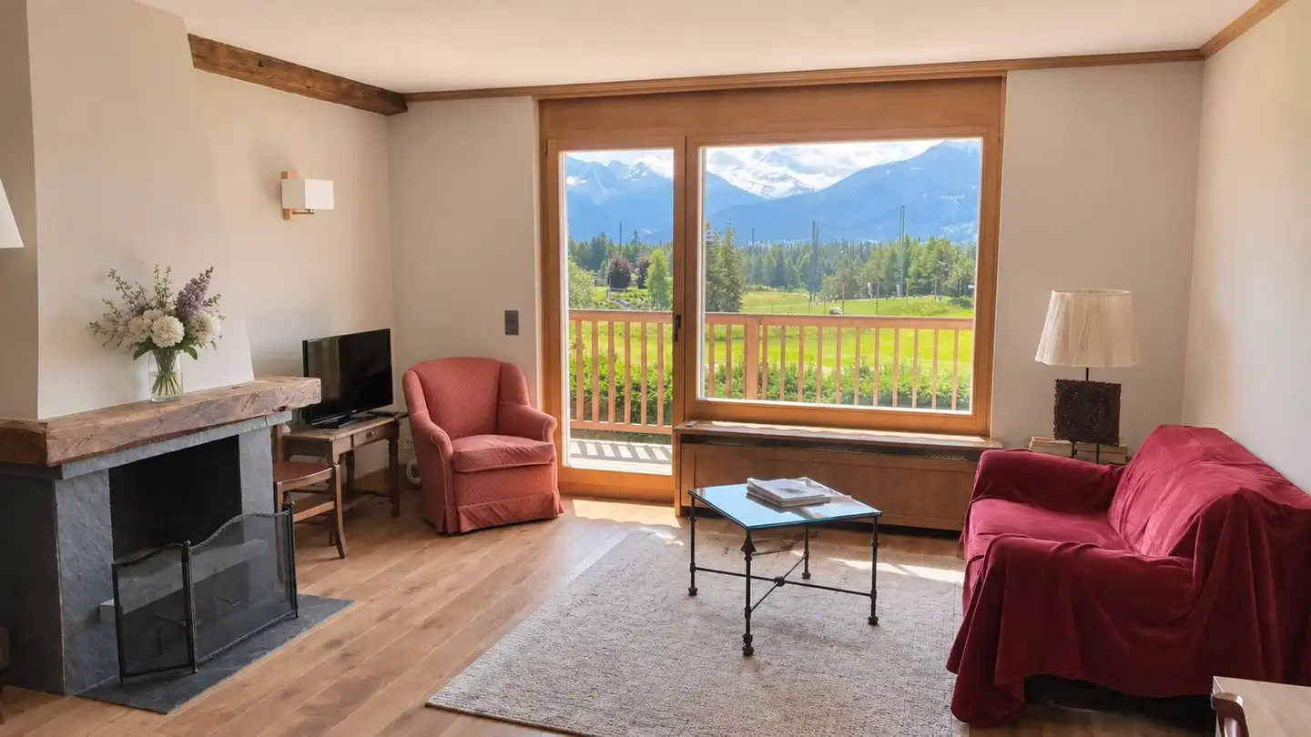 Appartement meublé à louer - Rue De La Forêt 18, 3963 Crans-Montana
