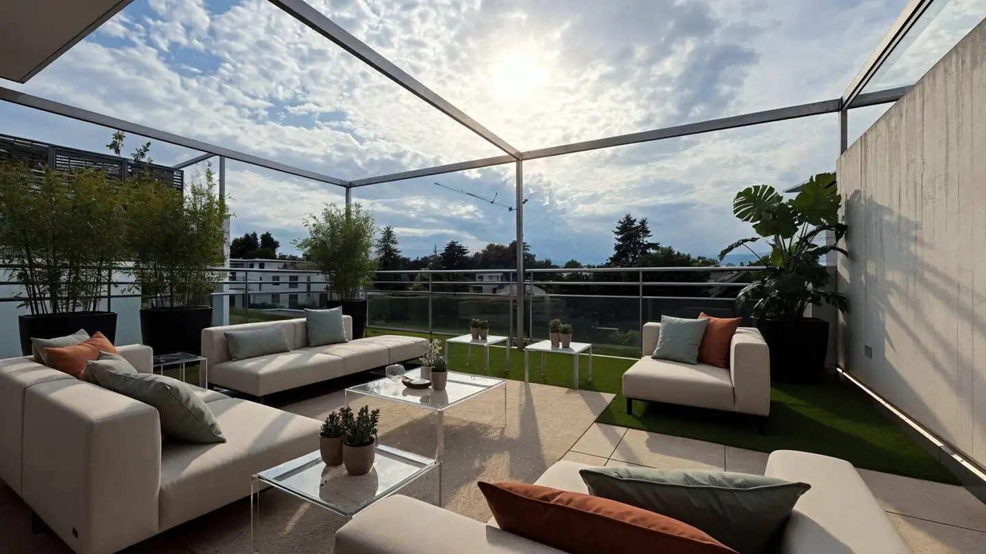 Penthouse for sale - 1228 Plan-les-Ouates