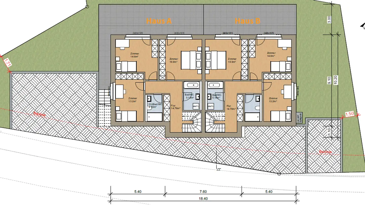Doppelhaushälfte kaufen - 3900 Brig - Foto 3