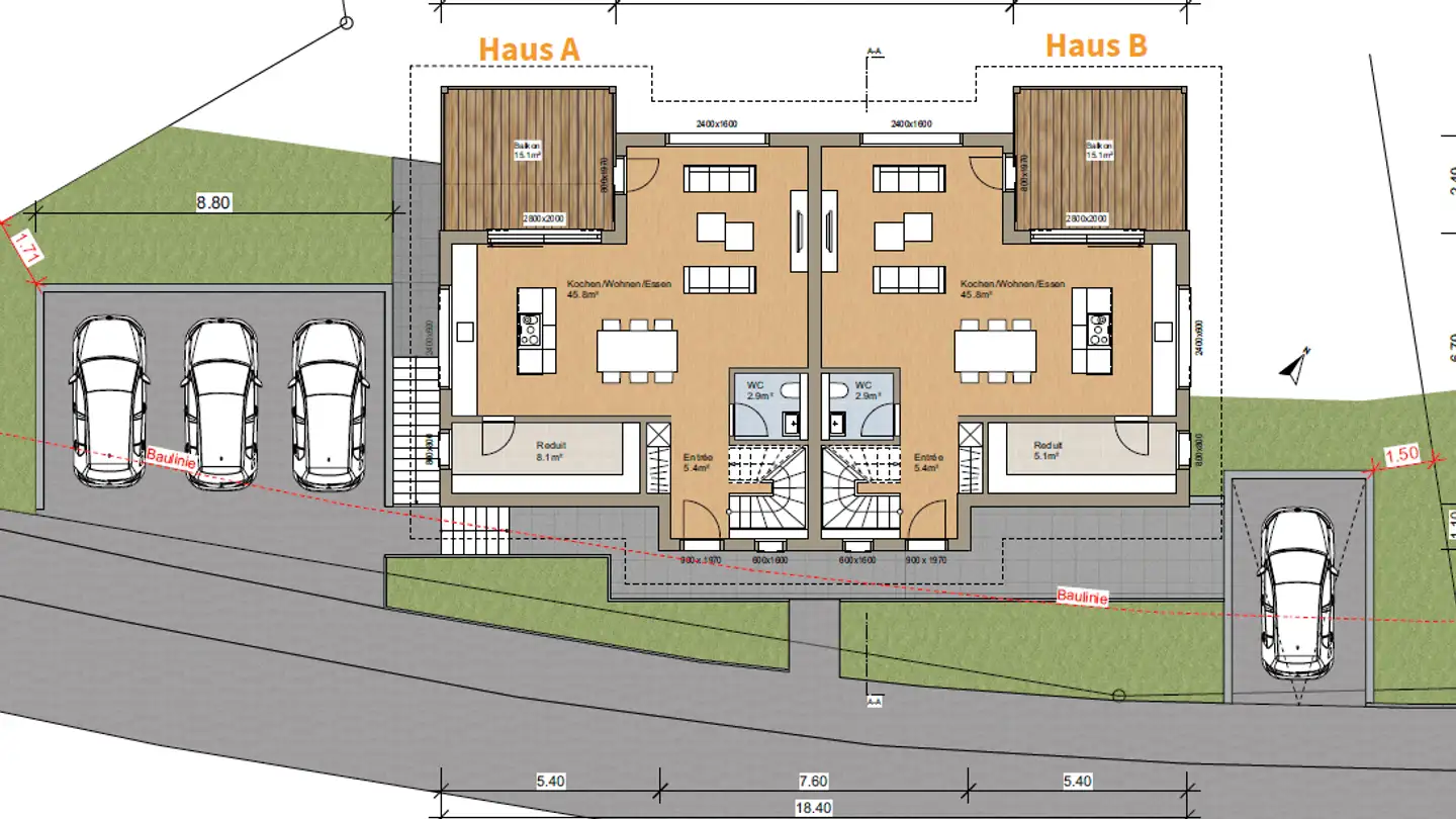 Doppelhaushälfte kaufen - 3900 Brig - Foto 4