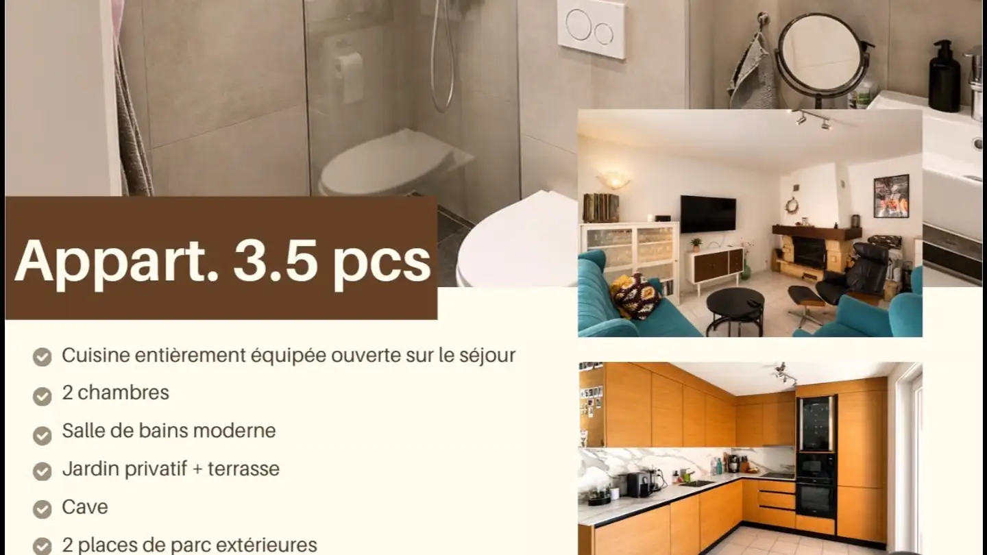Appartement à louer - Chemin Pré-De-La-Vigne 50, 1468 Cheyres