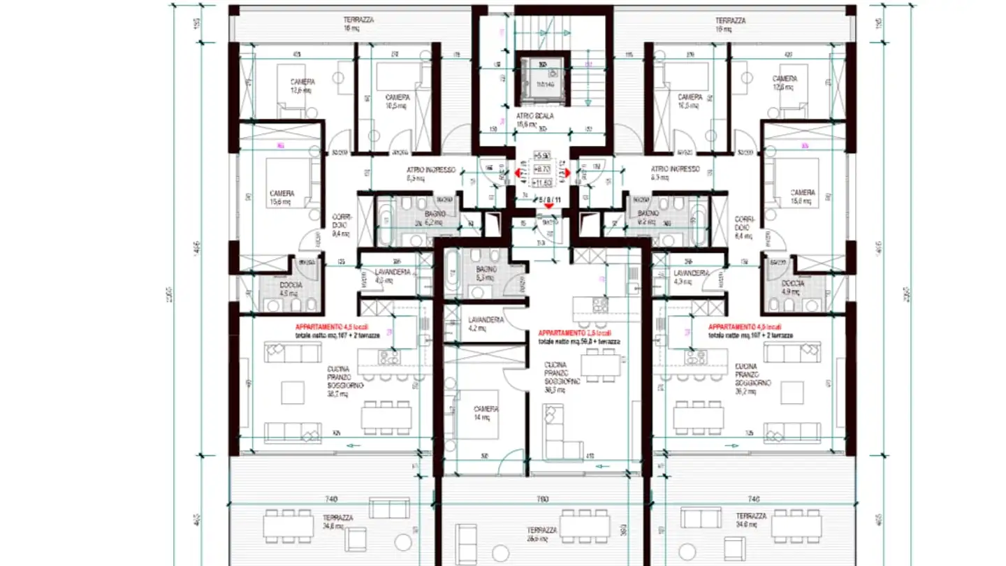 Stepped apartment for sale - Via Ai Prati, 6514 Sementina - Photo 4