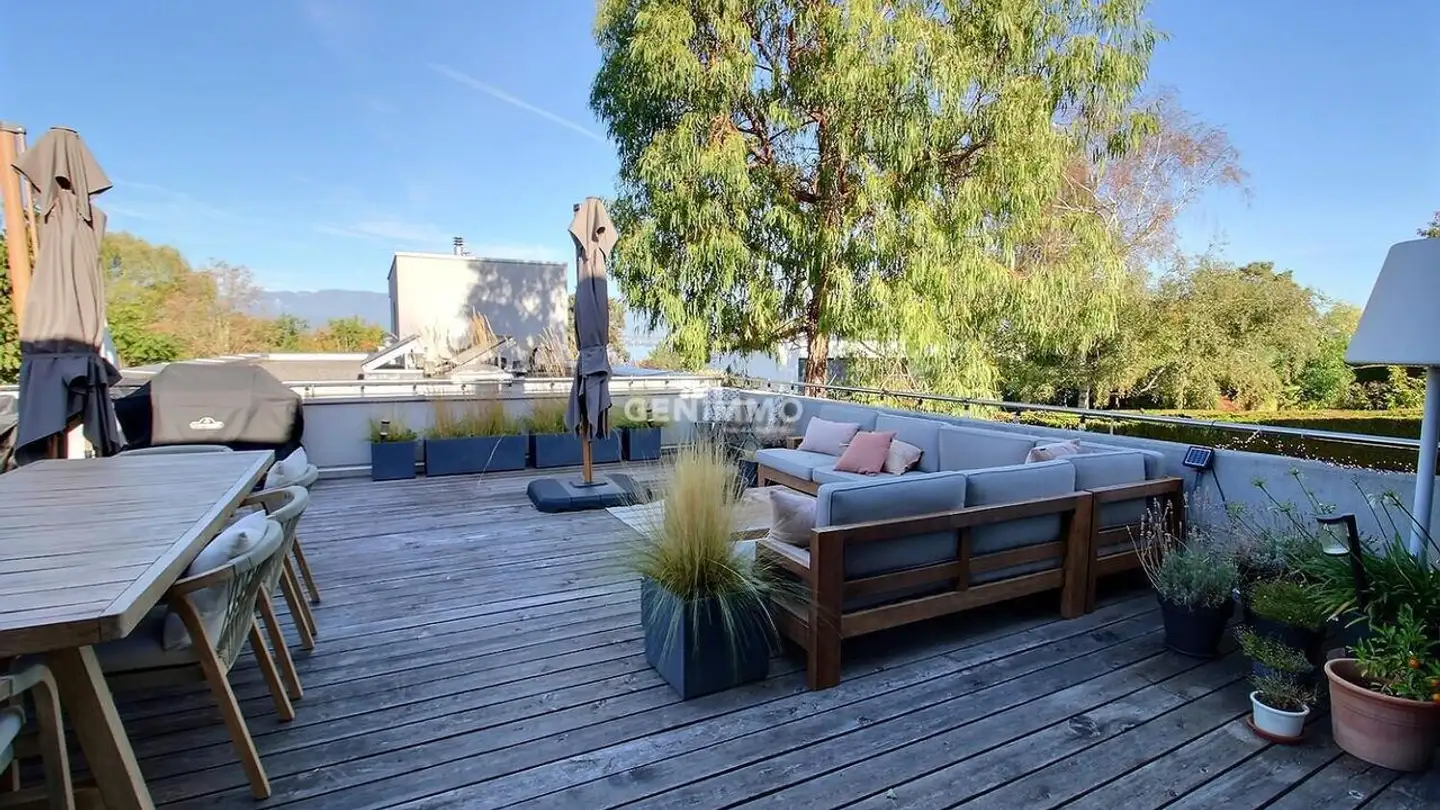 Maison en terrasse à louer - 1247 Anières