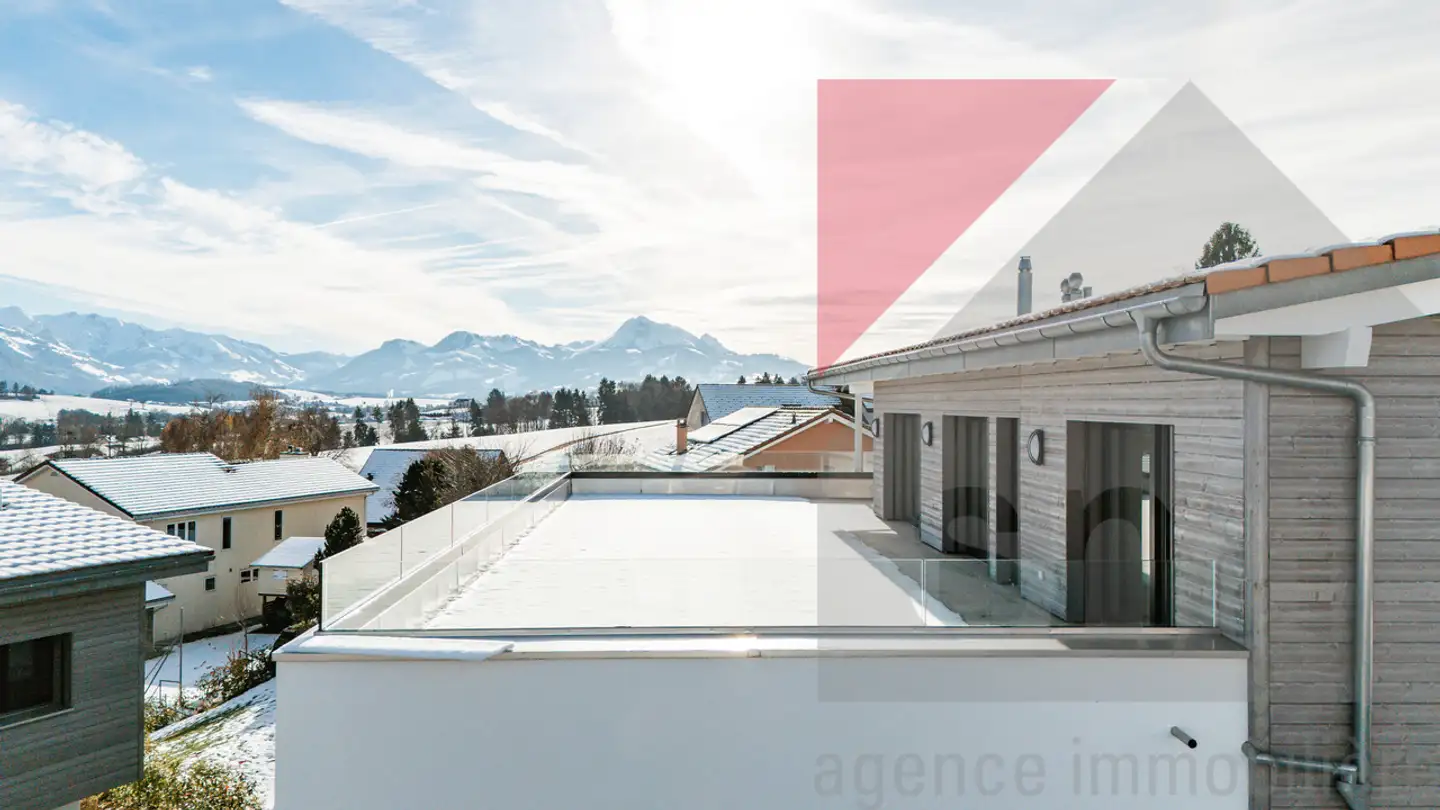 Penthouse for sale - La Chenau 1, 1643 Gumefens