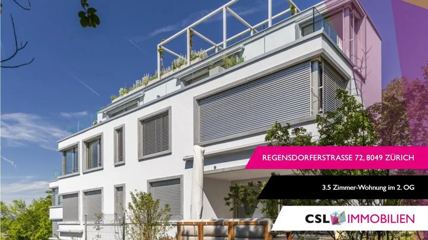 Appartamento in affitto - Regensdorferstrasse 72, 8049 Zürich