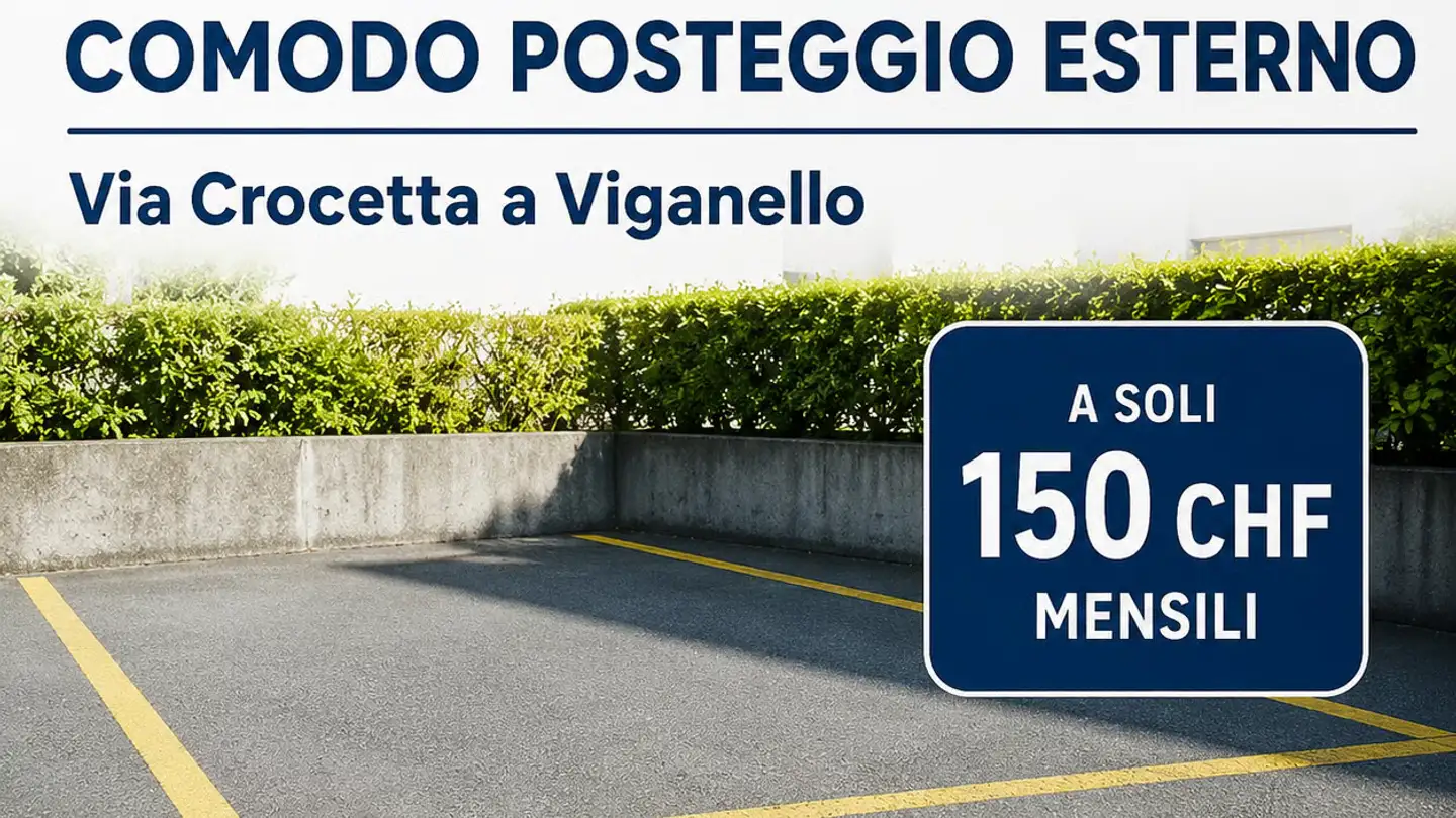 Garage singolo in affitto - 6962 Viganello