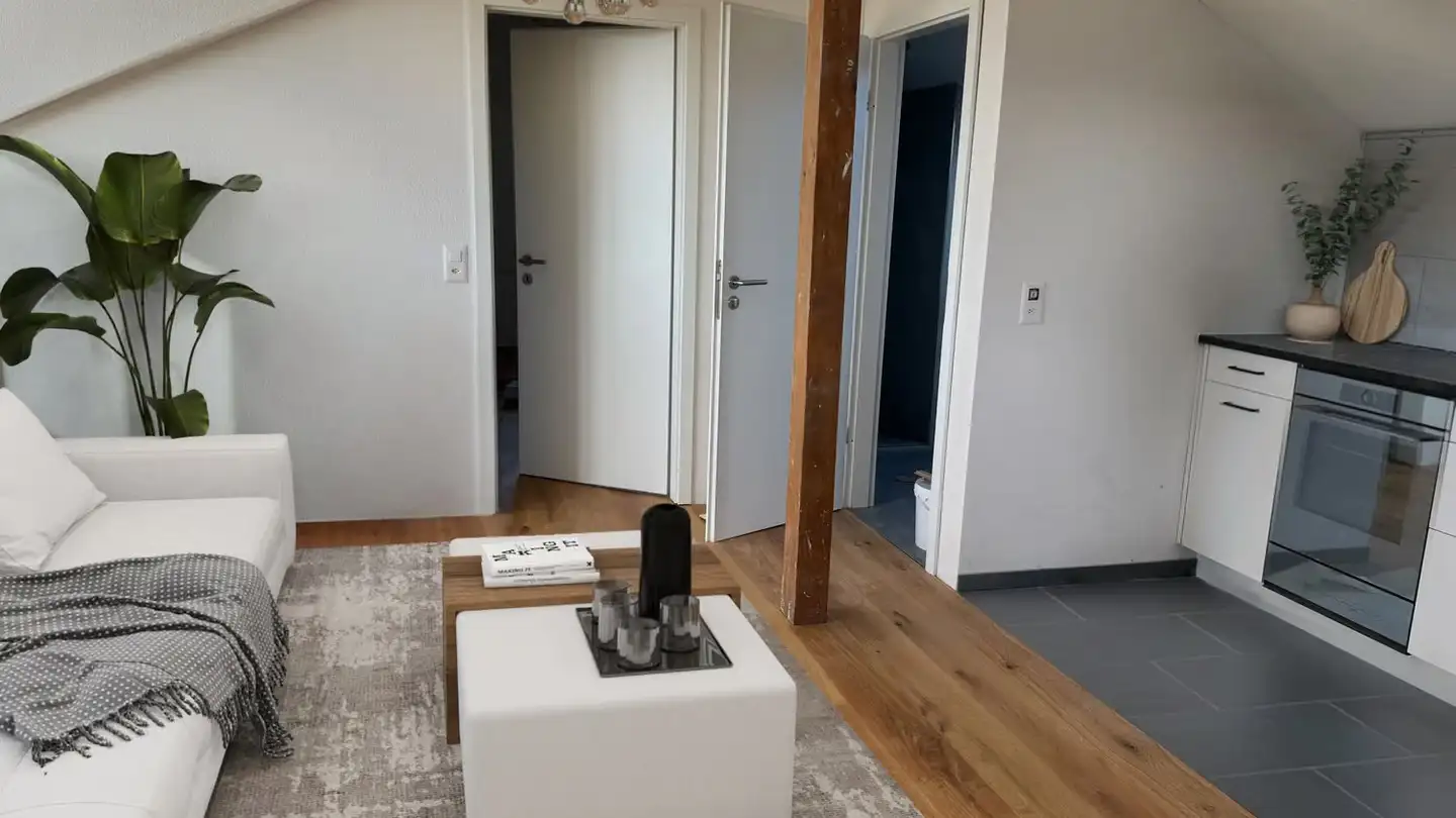 Dachgeschosswohnung mieten - Bielstrasse 87, 4104 Oberwil BL