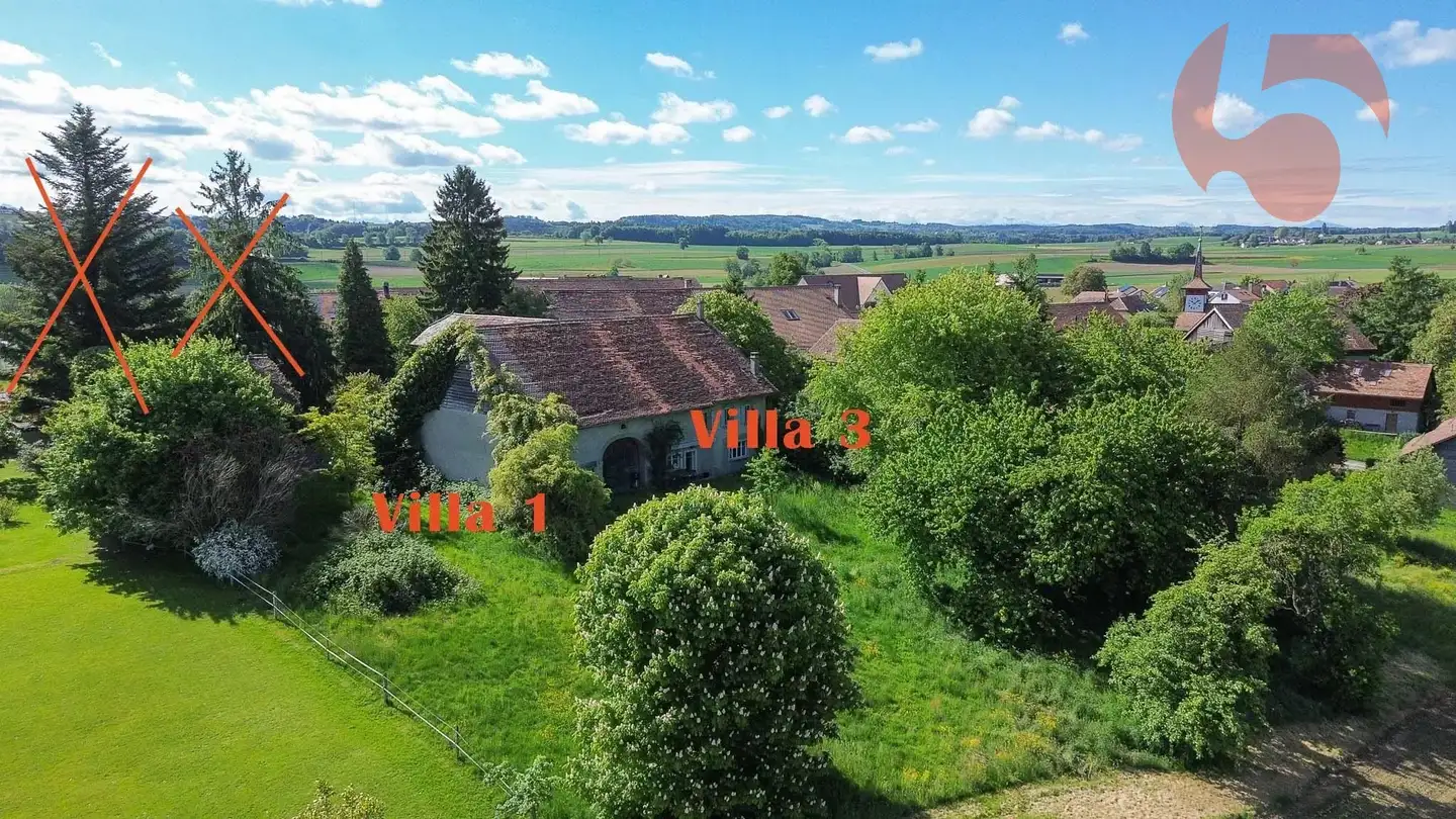 Single house for sale - Route De La Pâle 5, 1046 Rueyres