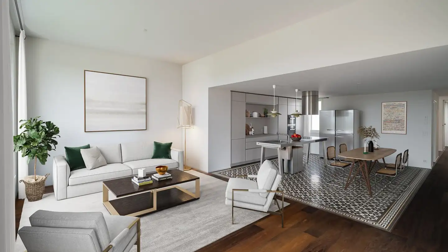 Attico in affitto - Bäumlisächerstrasse 41, 8907 Wettswil - Photo 2