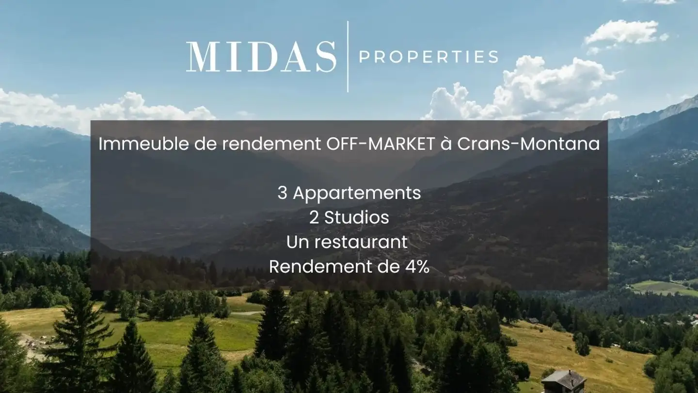 Mischgenutztes Gebäude kaufen - 3963 Crans-Montana