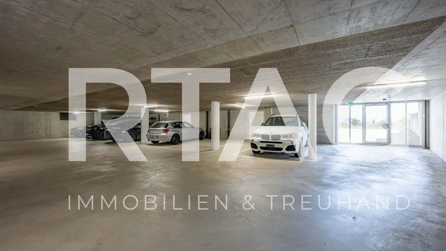 Tiefgaragenstellplatz mieten - Haldenbachstrasse 1, 9434 Au SG