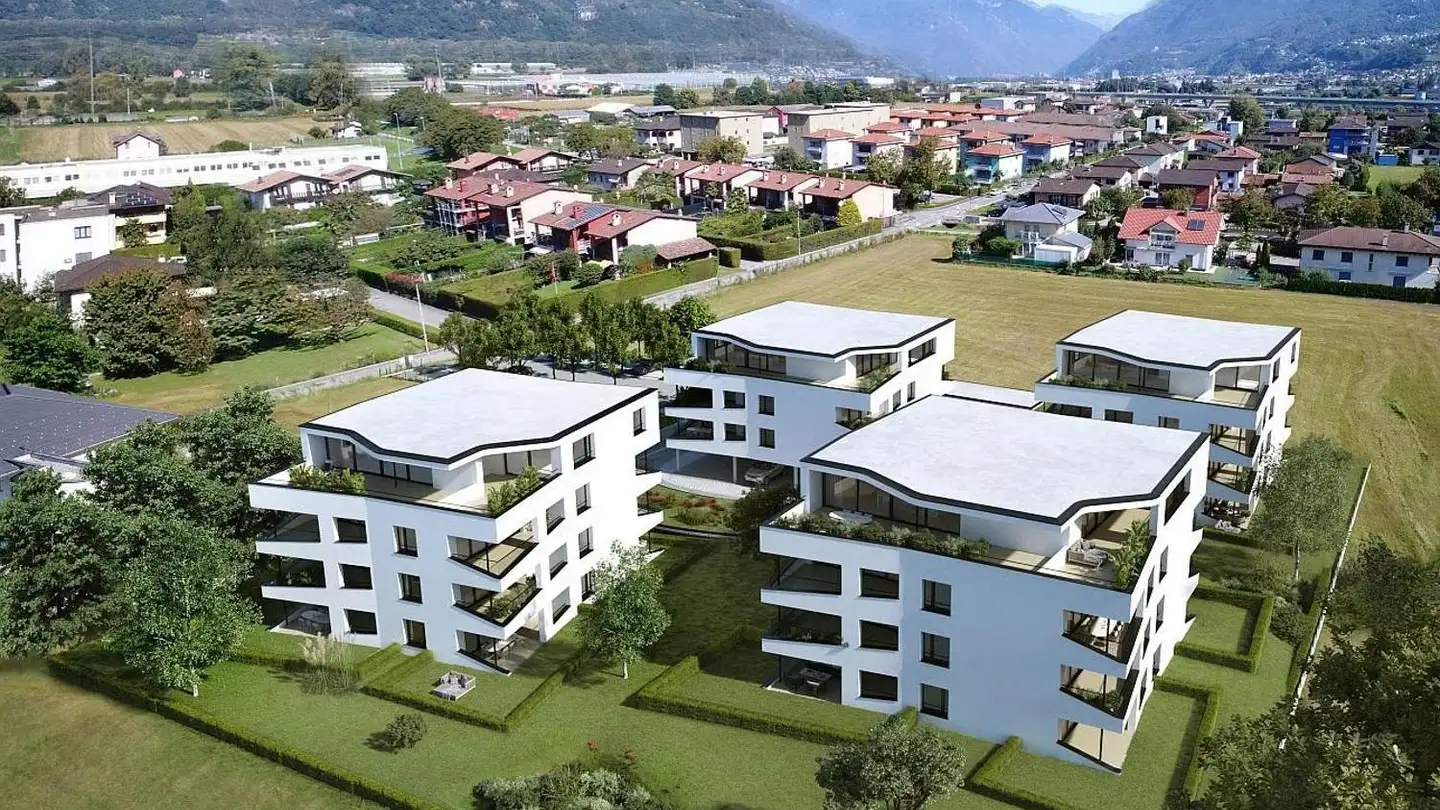 Appartement à louer - Via Del Tiglio 20, 6592 S. Antonino
