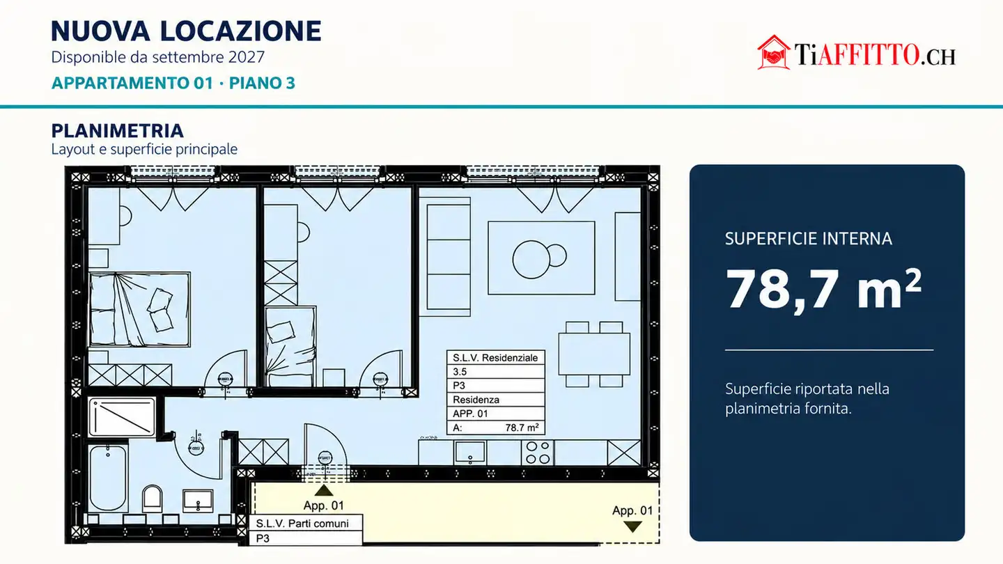 Apartment for rent - 6600 Locarno - Photo 2
