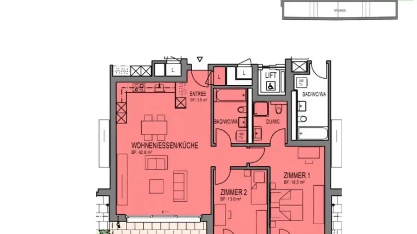 Appartement en terrasse à louer - Chlupfwiesstrasse 23, 8165 Oberweningen - Photo 3