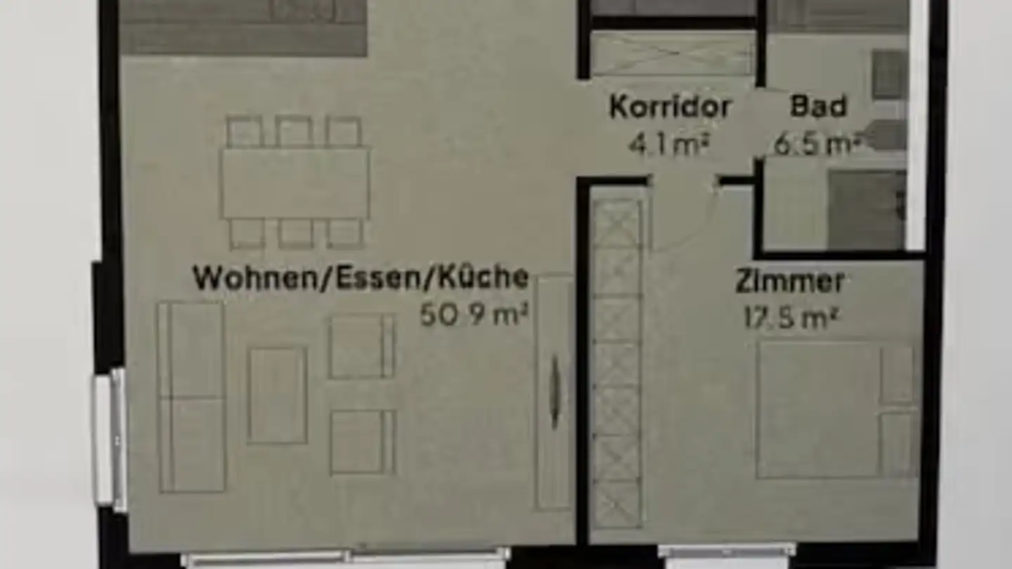 Apartment for rent - Dorfstrasse 22b, 4657 Dulliken