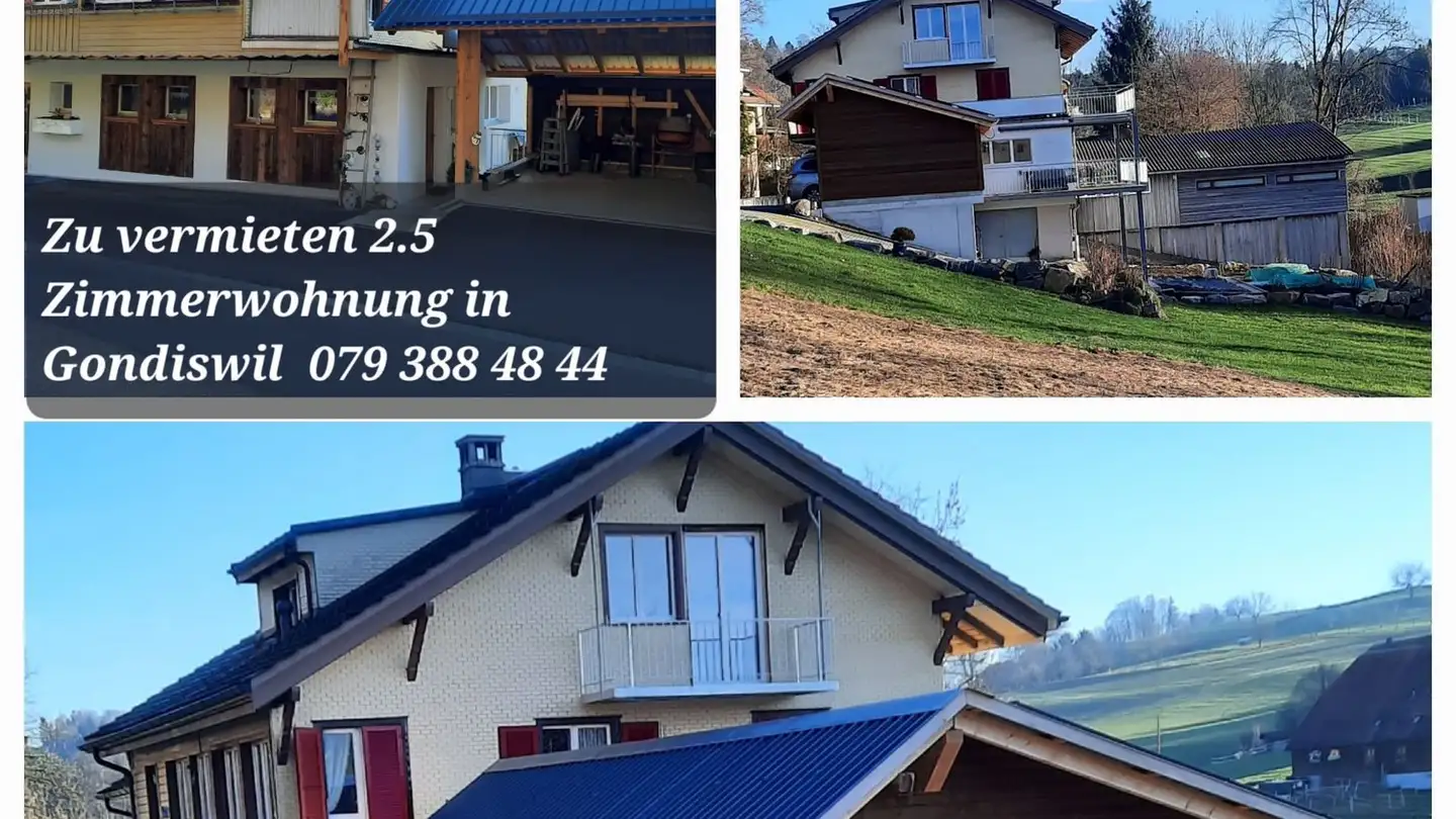 Wohnung mieten - Mühlegasse 129g, 4955 Gondiswil