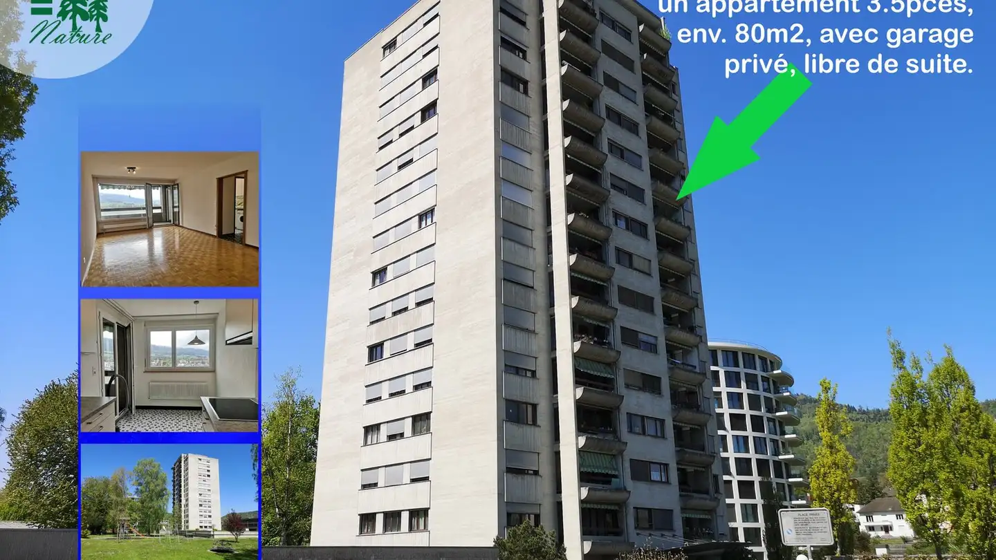 Wohnung kaufen - Promenade Iris-De-Roten 35, 2800 Delémont