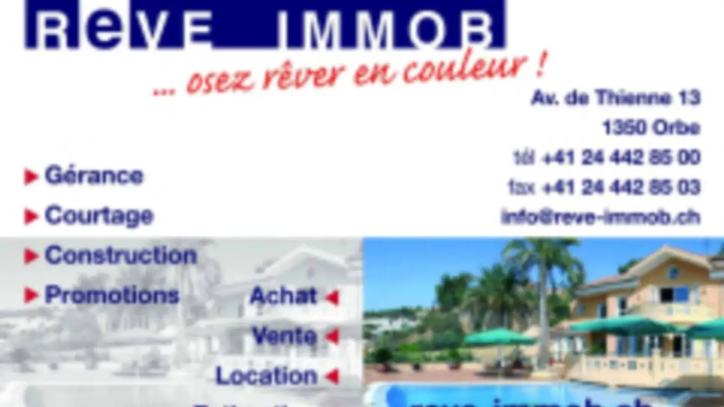 Tiefgaragenstellplatz mieten - 1350 Orbe