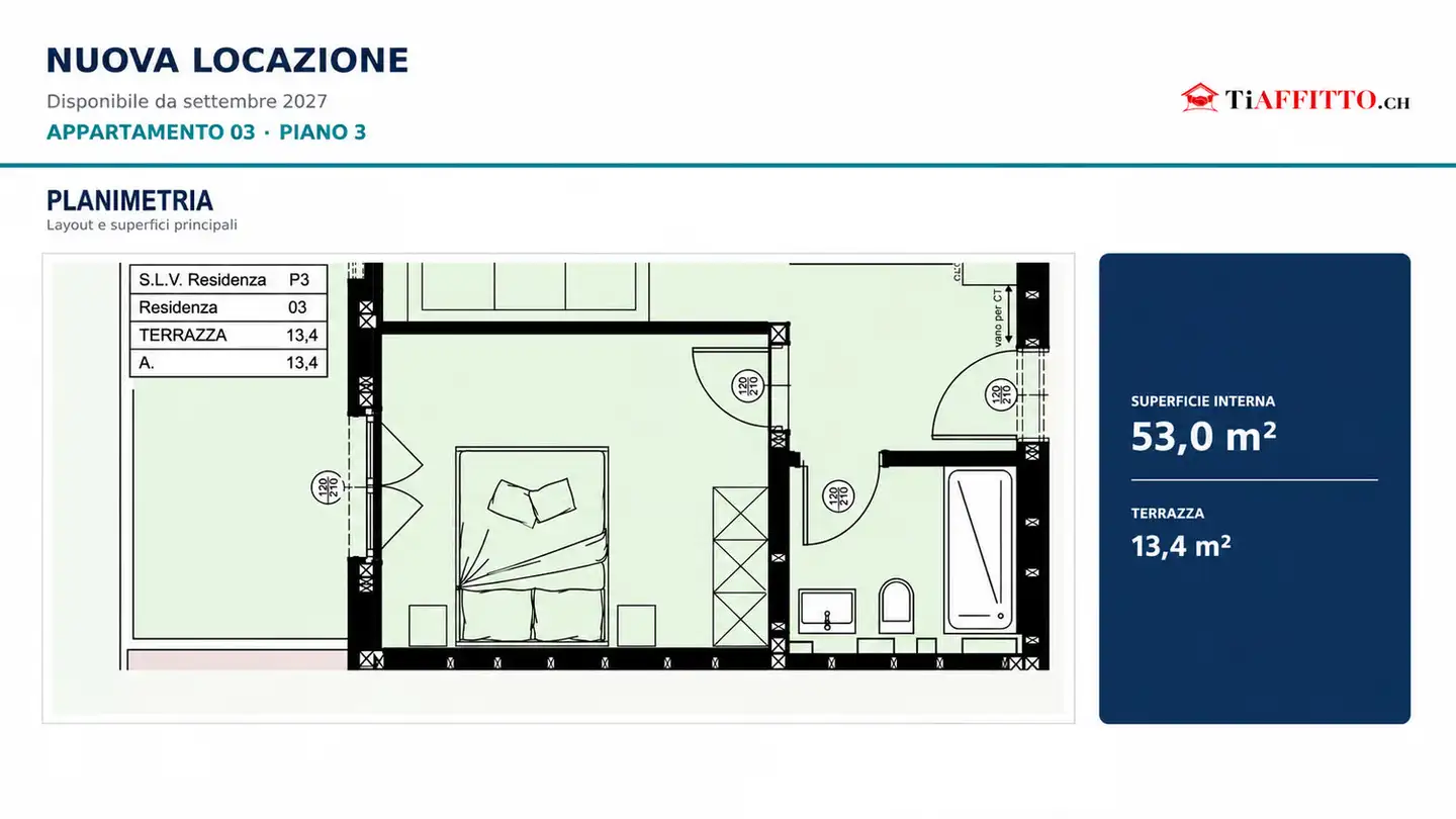 Apartment for rent - 6600 Locarno - Photo 4