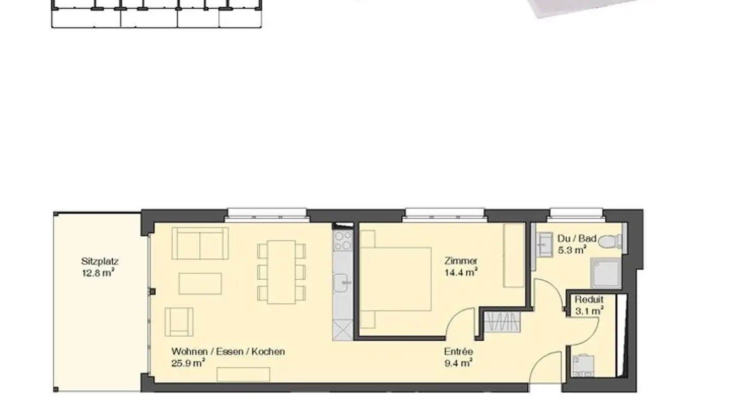 Apartment for rent - Seonerstrasse 9, 5704 Egliswil - Photo 3