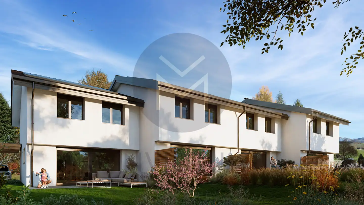 Row house for sale - Route Du Serté 8c, 1724 Montévraz