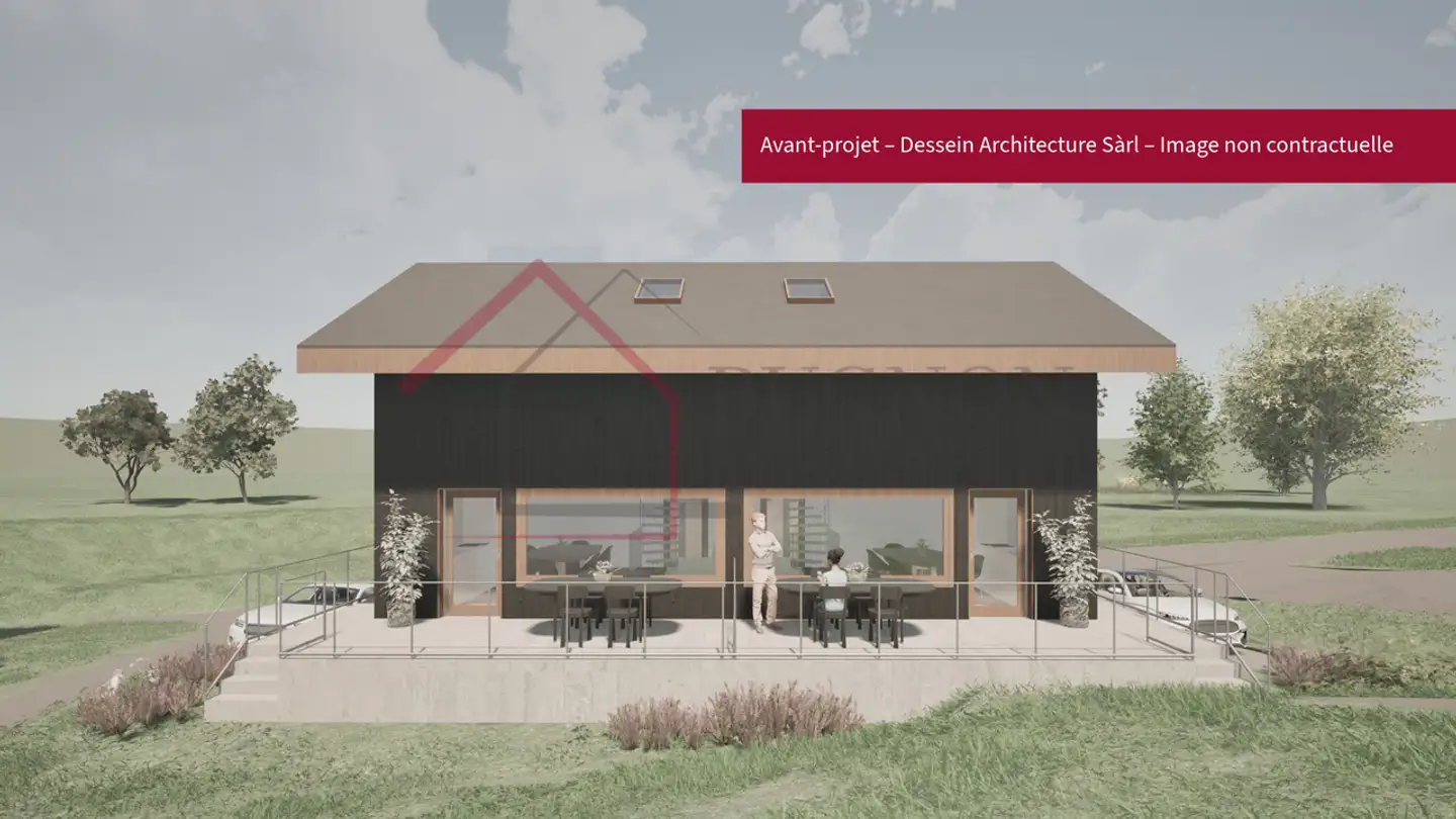 Terreno edificabile in vendita - Chemin De La Reine-Berthe, 1484 Granges-de-Vesin - Foto 4