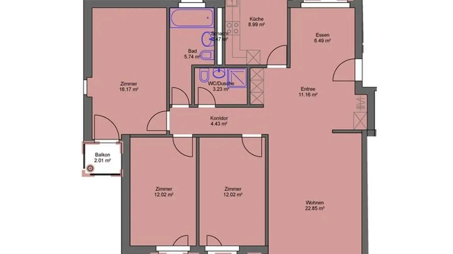 Wohnung mieten - Winkelstrasse 31, 4665 Oftringen - Foto 4