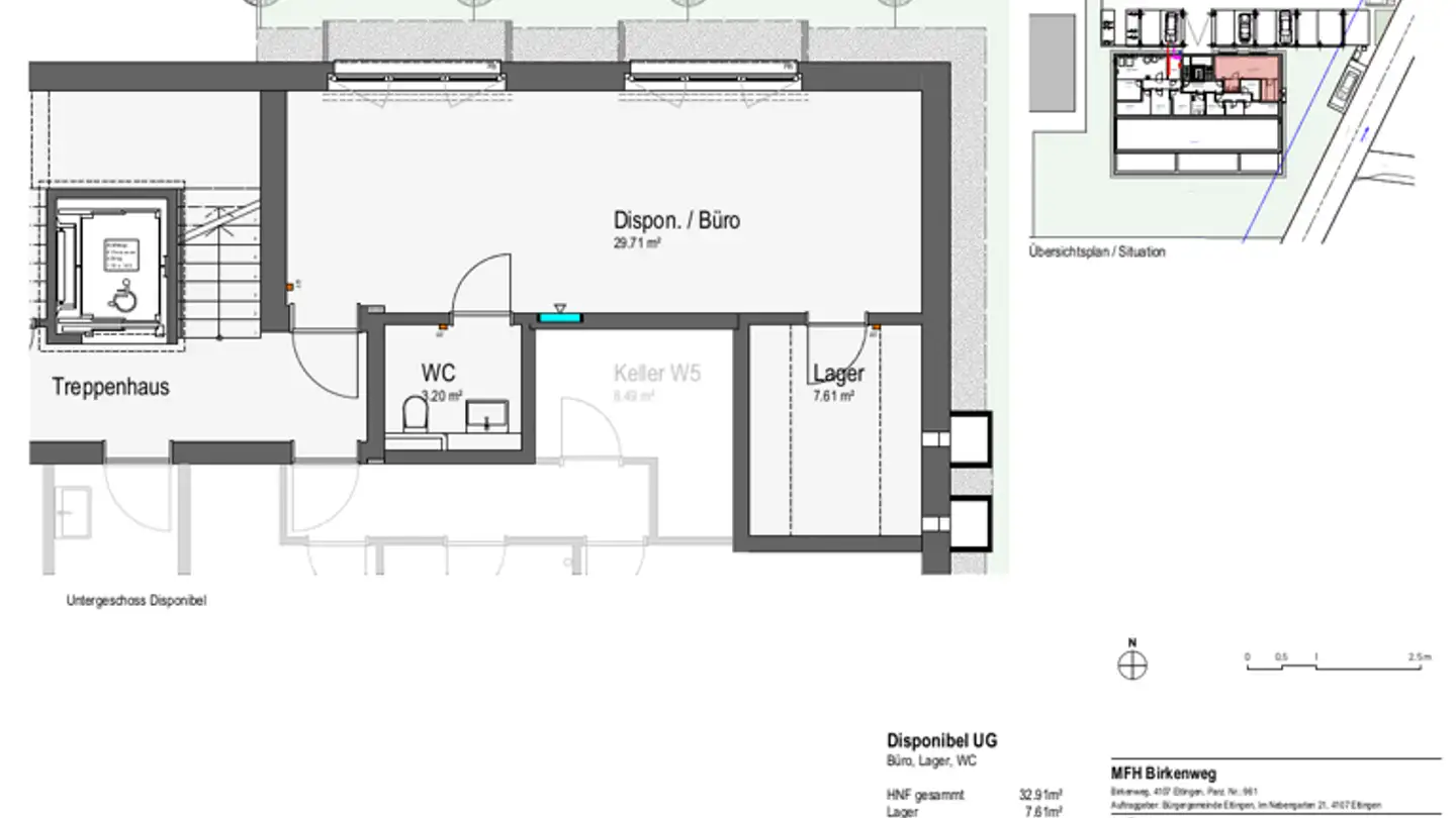 Commercial à louer - Birkenweg 1, 4107 Ettingen - Photo 3