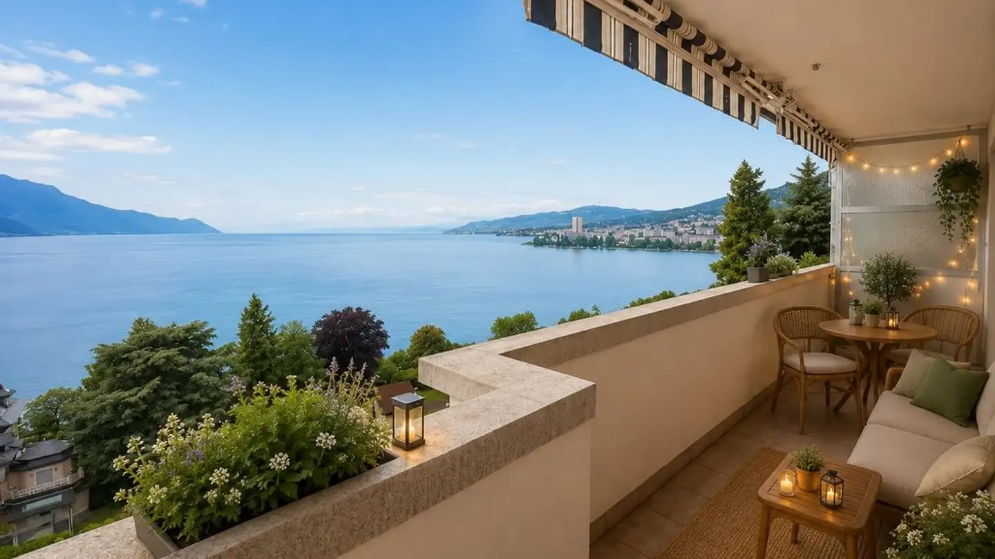 Appartamento in affitto - Avenue De Chillon 51, 1820 Territet