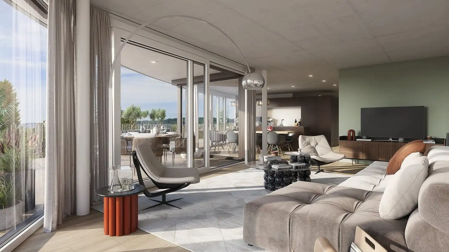 Attico in affitto - Obere Farnbühlstrasse 3, 5610 Wohlen AG - Foto 2