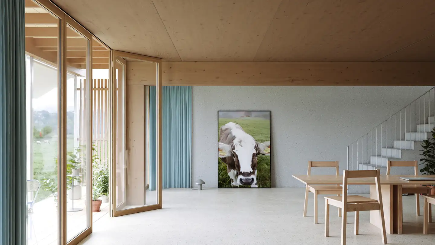 Maison en terrasse à vendre - Route Du Jordil, 1775 Mannens - Photo 4