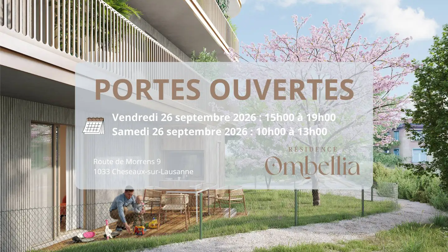 Apartment for sale - 1033 Cheseaux-sur-Lausanne
