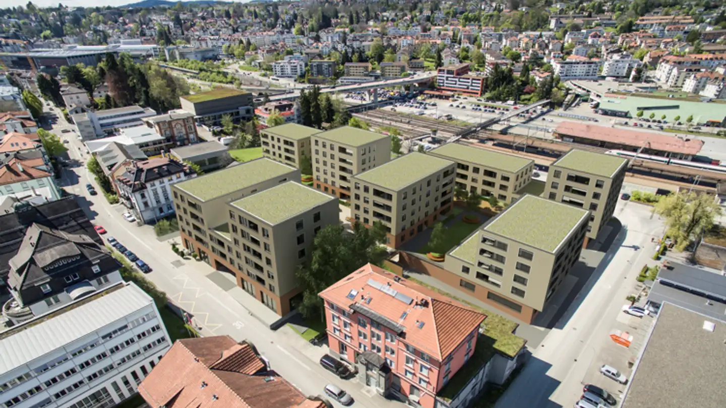 Place de parking extérieure à louer - Werkstrasse 3, 9000 St. Gallen - Photo 4