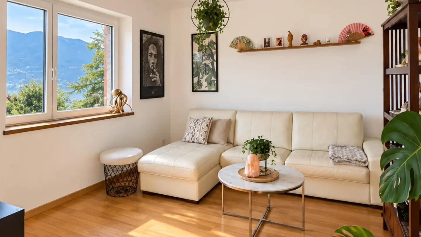 Wohnung mieten - Via Al Ronco, 6574 Vira (Gambarogno) - Foto 4
